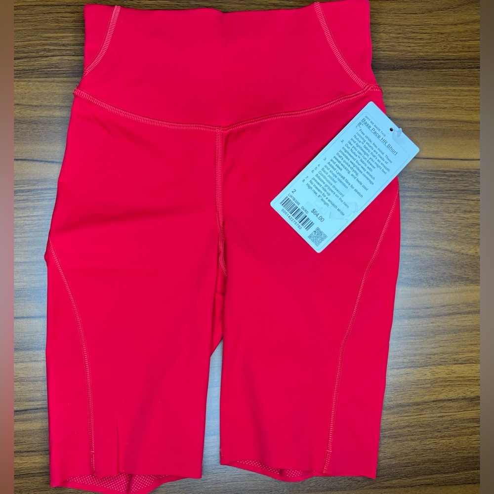 NWT Lululemon Base Pace HR Shorts